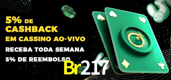Promoções do cassino ao Vivo Br217